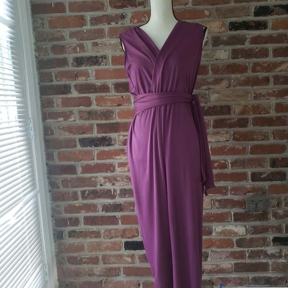 Purple Jumpsuit - Picture 1 of 2